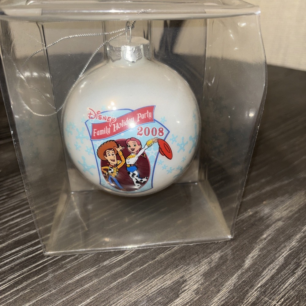Disney Cast Exclusive Family Holiday Party Christmas Ornament 2008 Toy Story